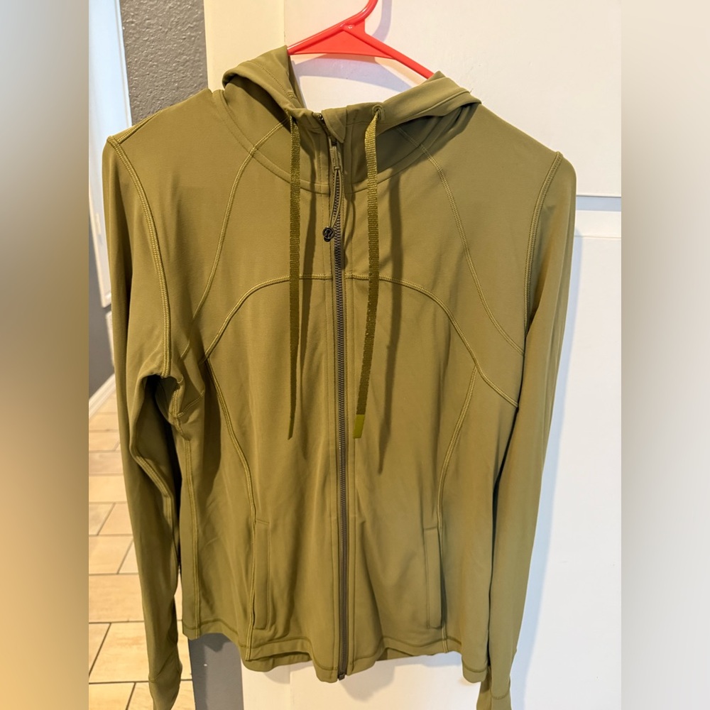 Lululemon Olive Green Women's Hooded Jacket